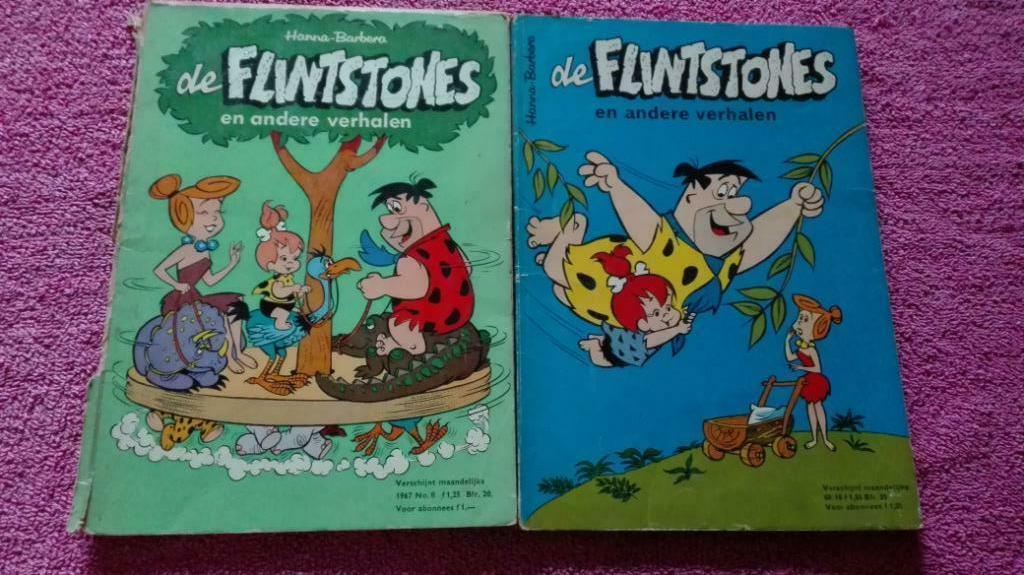 Maandblad De Flinstones, Boeken, Stripverhalen, Meerdere stripboeken, Ophalen of Verzenden, Gelezen