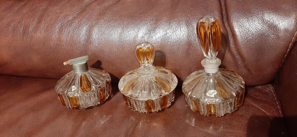 🏁Vintage Parfumflesjes Set jaren 40´60, Ophalen of Verzenden, Zo goed als nieuw