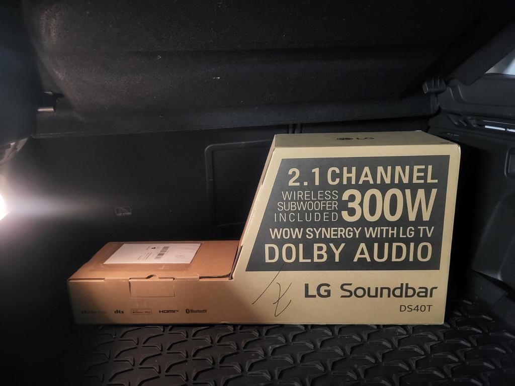 LG Soundbar. Ongeopend. Tweedelig (met subwoofer), Audio, Tv en Foto, Soundbars, Ophalen