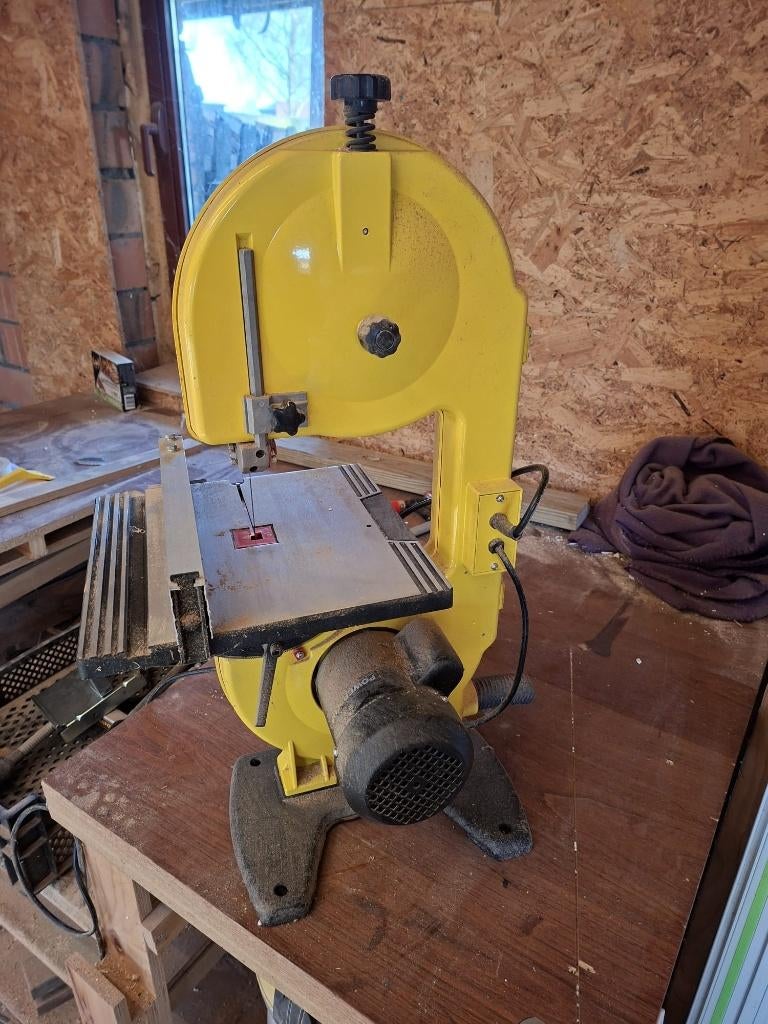 Lintzaag Powerplus, Bricolage & Construction, Outillage | Scies mécaniques, Enlèvement, Comme neuf, Scie à ruban