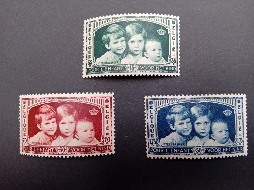 Timbres de Belgique 404/406 * lot 11B, Enlèvement ou Envoi, Neuf