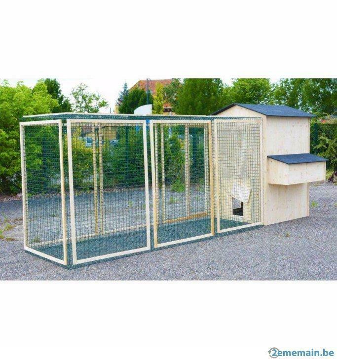 Poulailler GEANT abri poule XXXL QUALITE epaisseur bois 2 CM, Verzenden, Nieuw