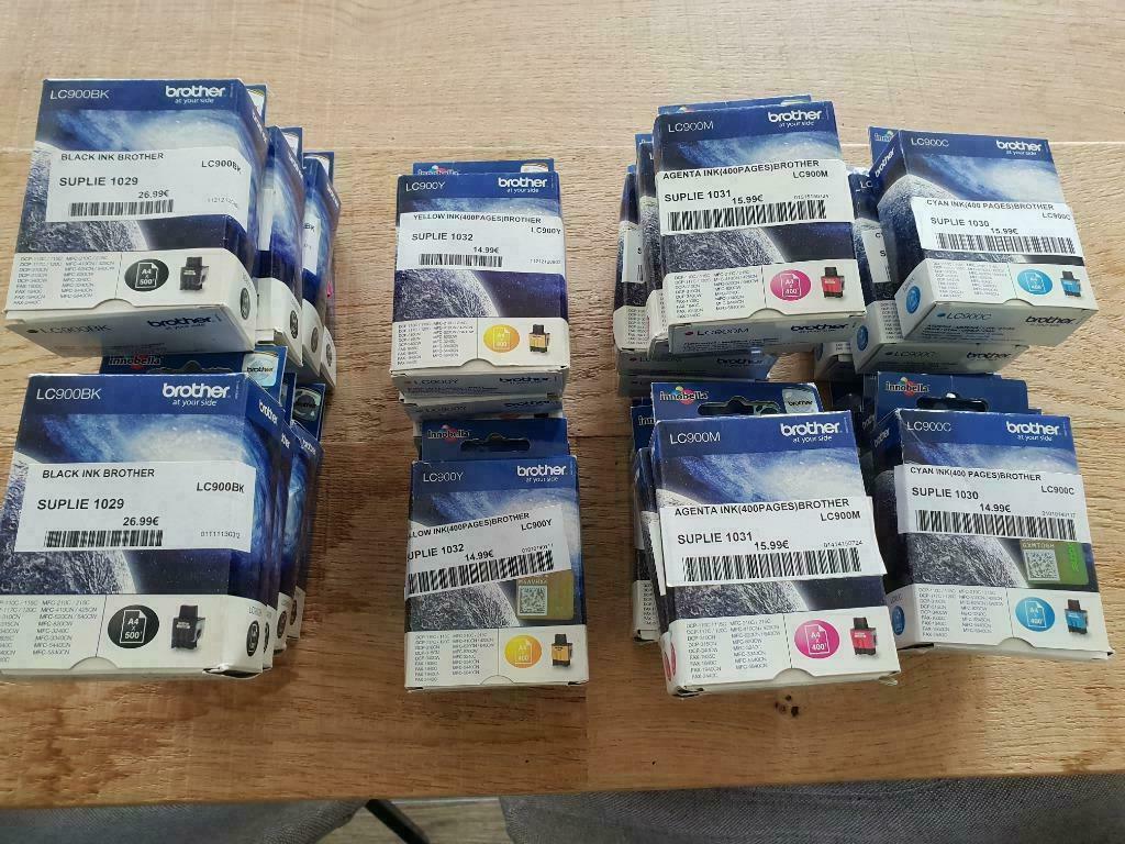 ORIGINELE BROTHER inktcartridge LC900 serie - Nieuw in doos, Ophalen of Verzenden, Nieuw, Cartridge, Brother
