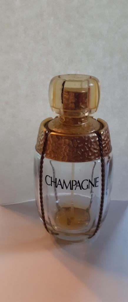 bouteille fiole vide eau de toilette champagne 50ml (18), Enlèvement ou Envoi, Utilisé, Bouteille de parfum