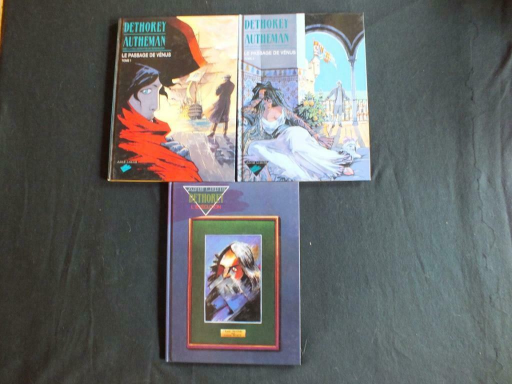LE PASSAGE DE VENUS (3 ALBUMS E.O).   EDITIONS DUPUIS, Enlèvement ou Envoi, Comme neuf, Plusieurs BD, DETHOREY-AUTHEMAN