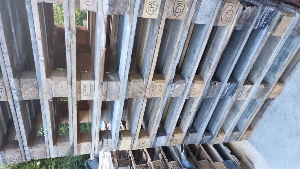 Europalleten, Ophalen, Gebruikt