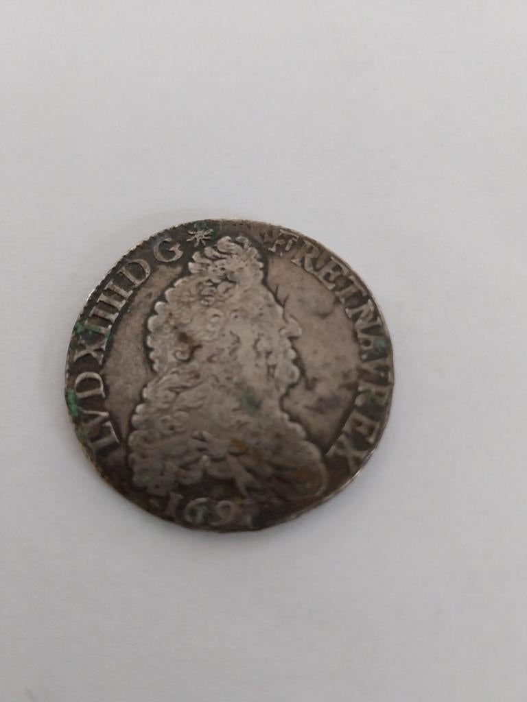 Demi Ecu Louis 14, Enlèvement ou Envoi, France, Argent
