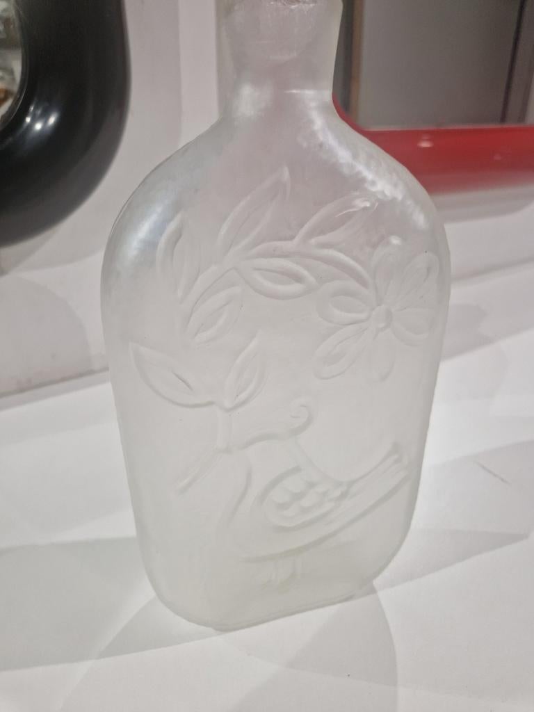 Opaline glas bottle fles Wayne Husted Stelvia
Empoli, Antiek en Kunst, Ophalen of Verzenden