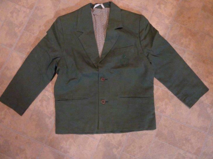 Veston de cérémonie vert garçonTaille 9 ans (132), Ophalen, Gebruikt, 134 t/m 140, Jongen