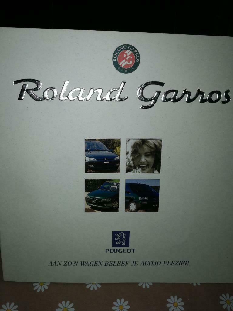 PEUGEOT ROLAND GARROS brochure, Enlèvement ou Envoi, Neuf, Peugeot