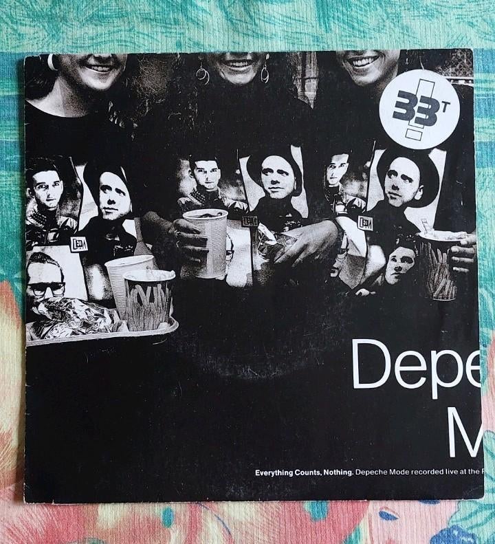 33 rpm, 7''. Depeche Mode.  Everything counts, nothing., Enlèvement ou Envoi, Comme neuf