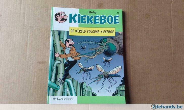 Kiekeboe.74.De wereld volgens Kiekeboe, Enlèvement ou Envoi, Utilisé