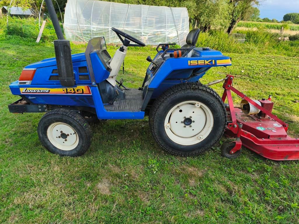 Tracteur iseki 4x4, Ophalen
