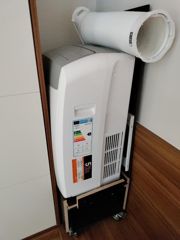 whirlpool mobiele airco, Ophalen, Timer, Minder dan 60 m³, 3 snelheden of meer