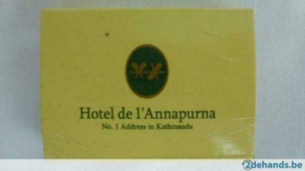 luciferdoosje Hotel de l'Annapurna Kathmandu nieuw, Envoi, Neuf, Boîtes ou marques d'allumettes