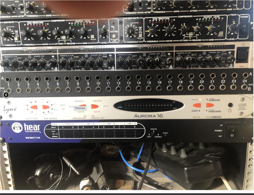 Lynx aurora 16 VT + Carte AES16e + Carte LT ADAT + cables, Enlèvement ou Envoi, Utilisé, Autres marques