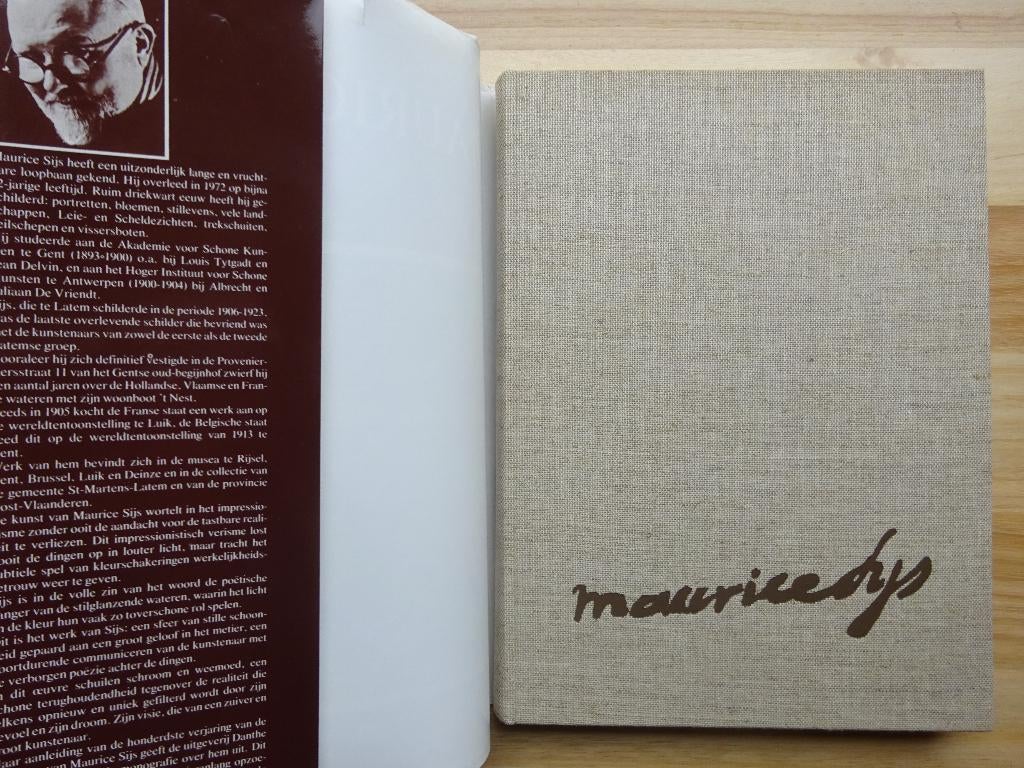 Maurice Sijs, Monografie, 1980, Gelezen, Ophalen of Verzenden, Jos Murez, Schilder- en Tekenkunst
