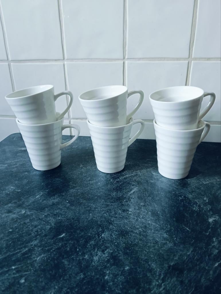 6 tassen Royal Boch nieuw, Ophalen of Verzenden, Zo goed als nieuw