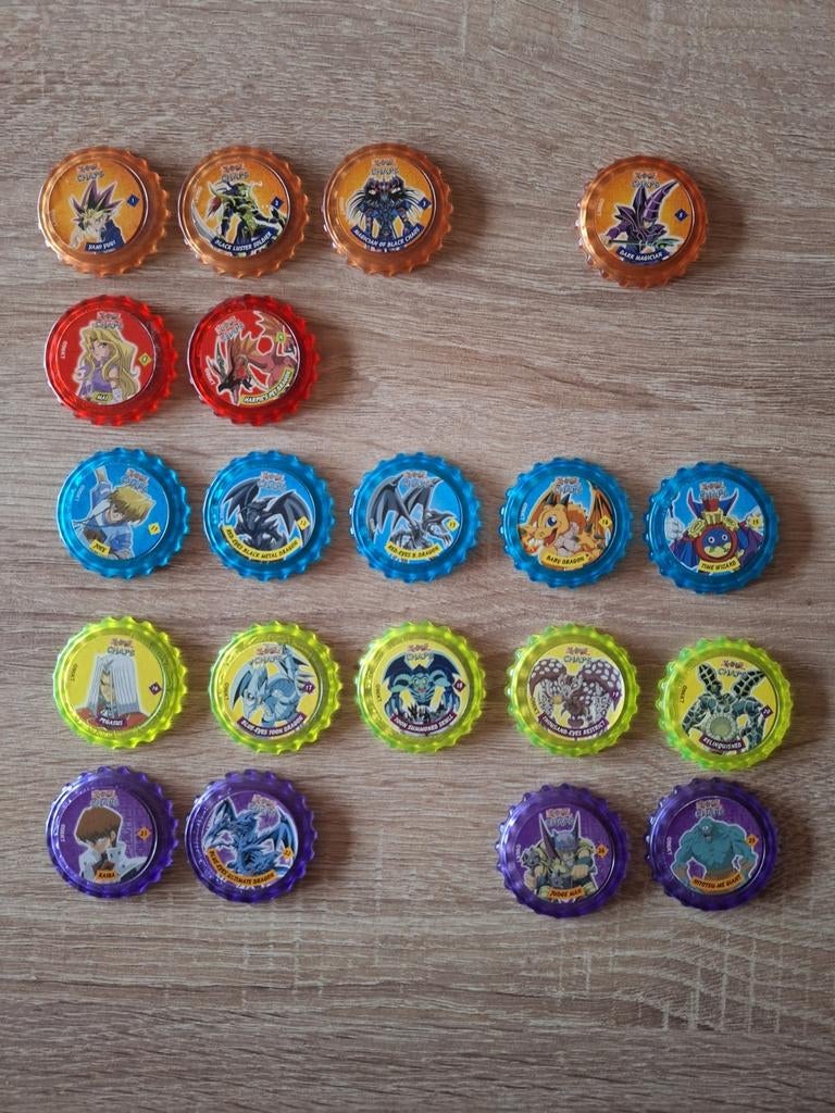 20 Yu-gi-oh chaps, Verzamelen, Flippo's, Ophalen of Verzenden