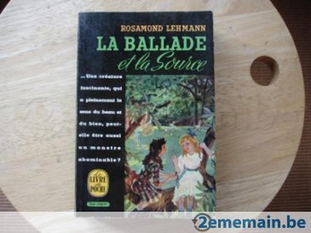 La balade et la source, Rosamond Lehmann, Enlèvement ou Envoi, Utilisé