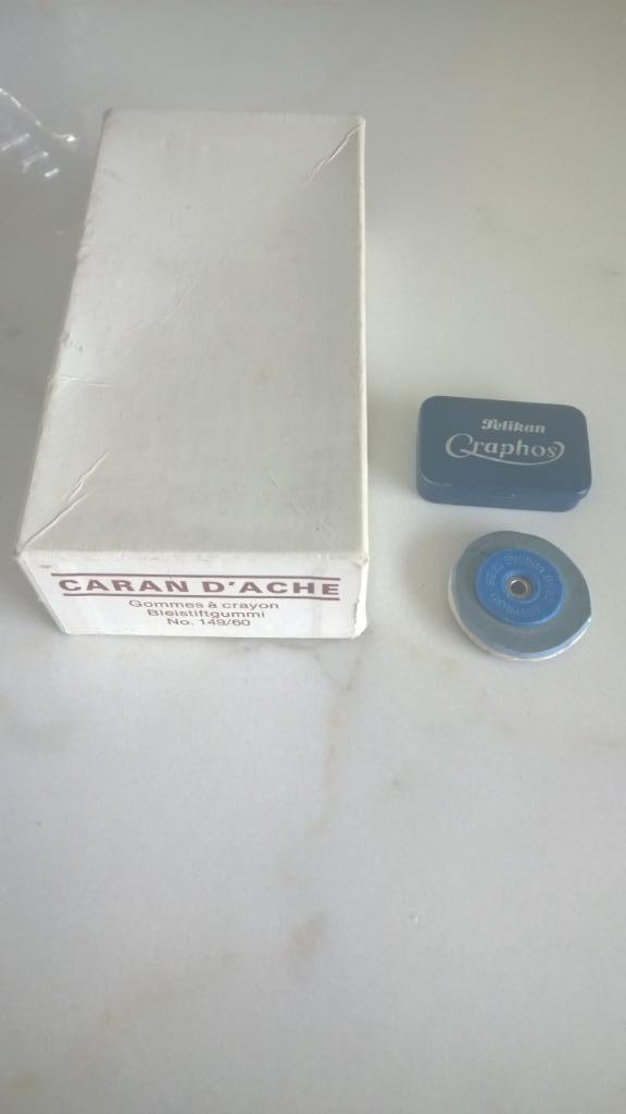 Oud   :  Caran D'dache + Pelican Graphos ( verzamelen ), Enlèvement ou Envoi, Utilisé