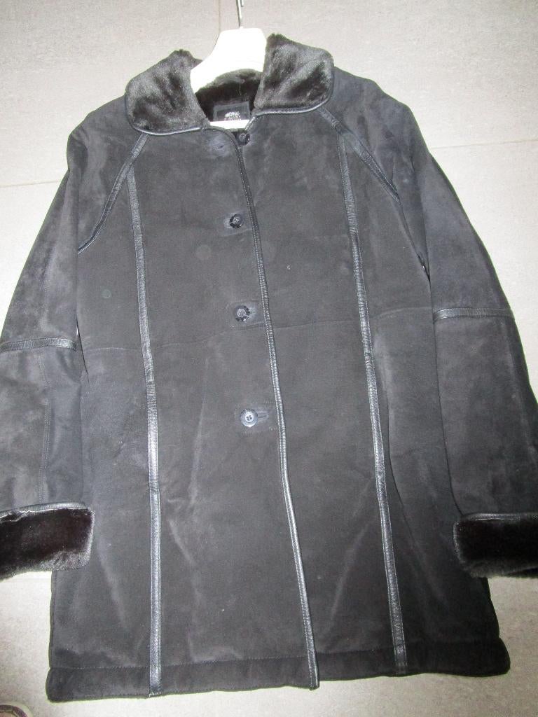 Damesmantel in leder (maat 40-42 ), Ophalen, Maat 38/40 (M)