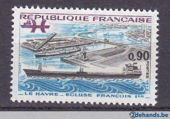 Frankrijk 1973 Le Havre, ecluse François 1er **, Verzenden, Postfris