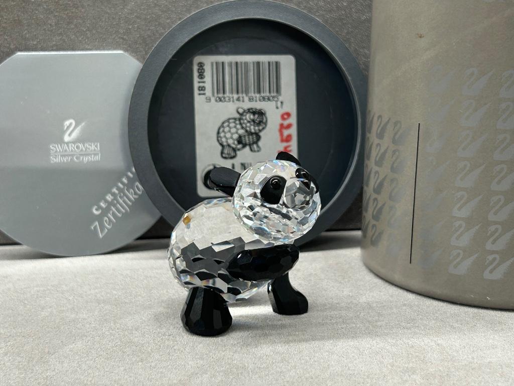 Swarovski Panda Moeder, Collections, Swarovski, Neuf, Figurine, Enlèvement ou Envoi