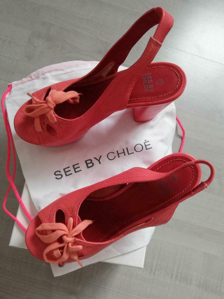 Nieuwe designersandalen See by Chloé in maat 37, Kleding | Dames, Schoenen, Overige kleuren, Nieuw, Sandalen of Muiltjes, Ophalen of Verzenden