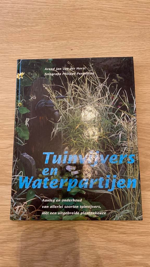 Boek tuinvijvers, Ophalen, Nieuw