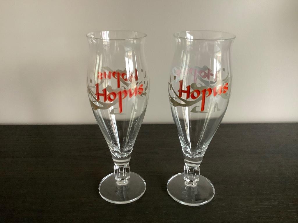 Hopus glas, Enlèvement ou Envoi, Comme neuf, Verre ou Verres, Autres marques