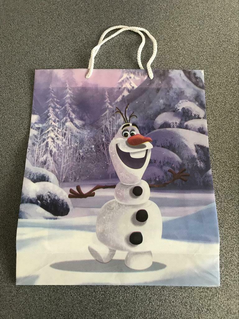 Zak Disney Frozen Olaf - 34 cm, Ophalen of Verzenden, Nieuw, Tas, Koffer of Zak