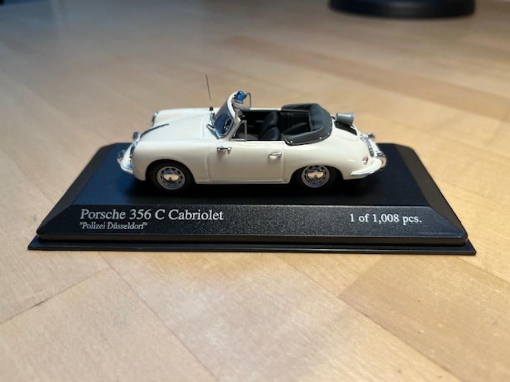 MINICHAMPS 1/43 - PORSCHE, Ophalen of Verzenden