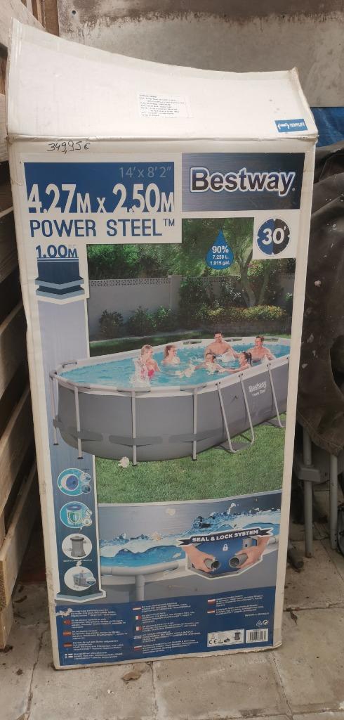 Zwembad, Comme neuf, Enlèvement, 80 à 120 cm, Piscines hors sol