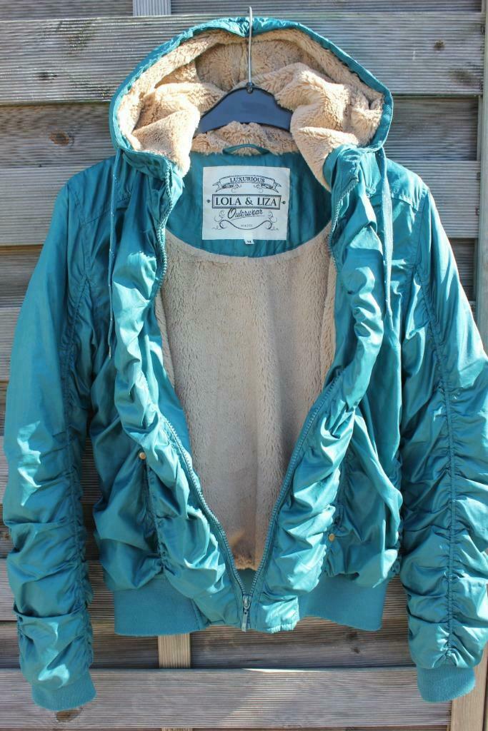 Veste L&L fourrée toute douce et chaude (taille M), Enlèvement ou Envoi, Porté