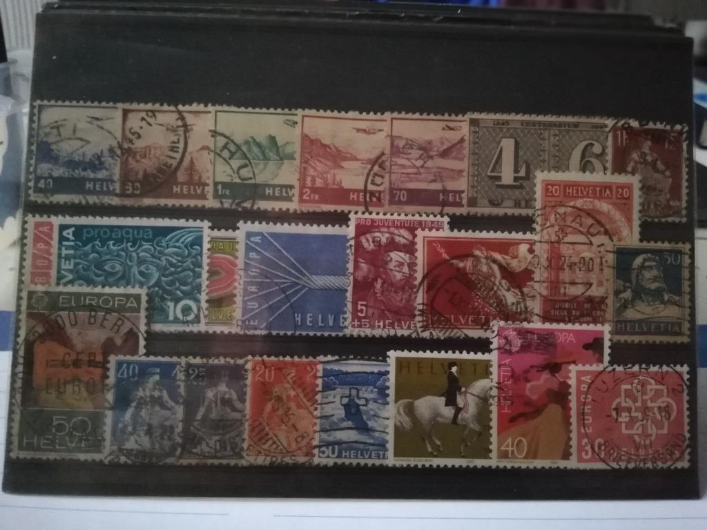 lot de timbres oblitérés de Suisse, Timbres & Monnaies, Enlèvement ou Envoi, Affranchi