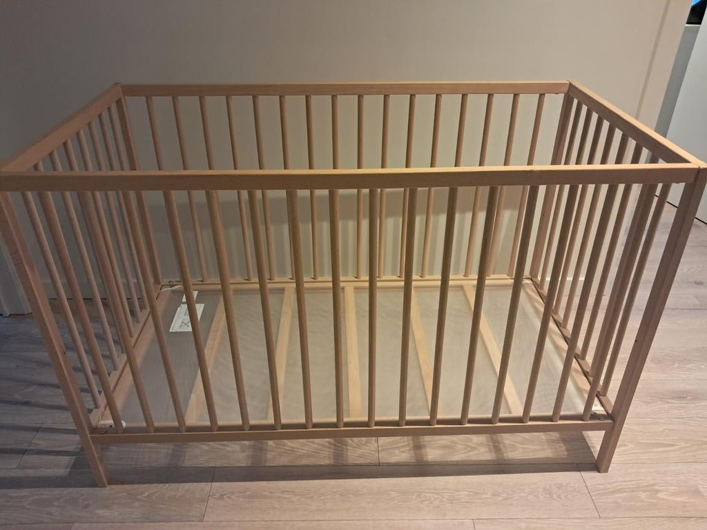 Babybed + matras 60x120, Huis en Inrichting, Slaapkamer | Matrassen en Bedbodems, Ophalen, Matras