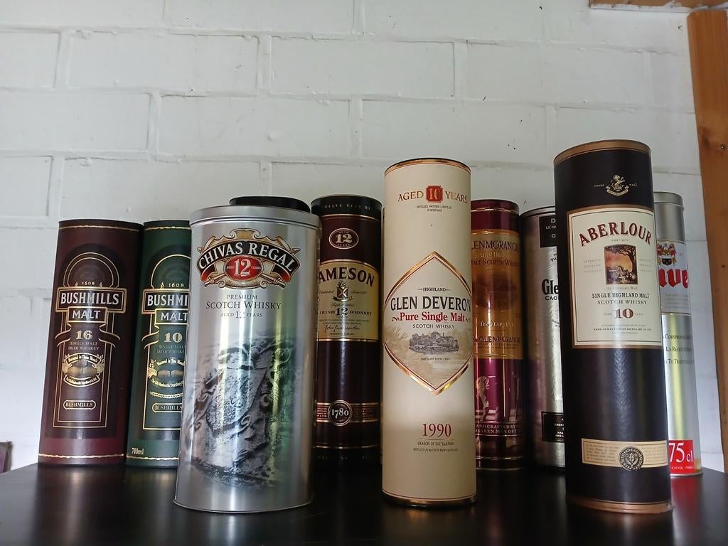 Whiskey kokers, Verzamelen, Ophalen, Gebruikt