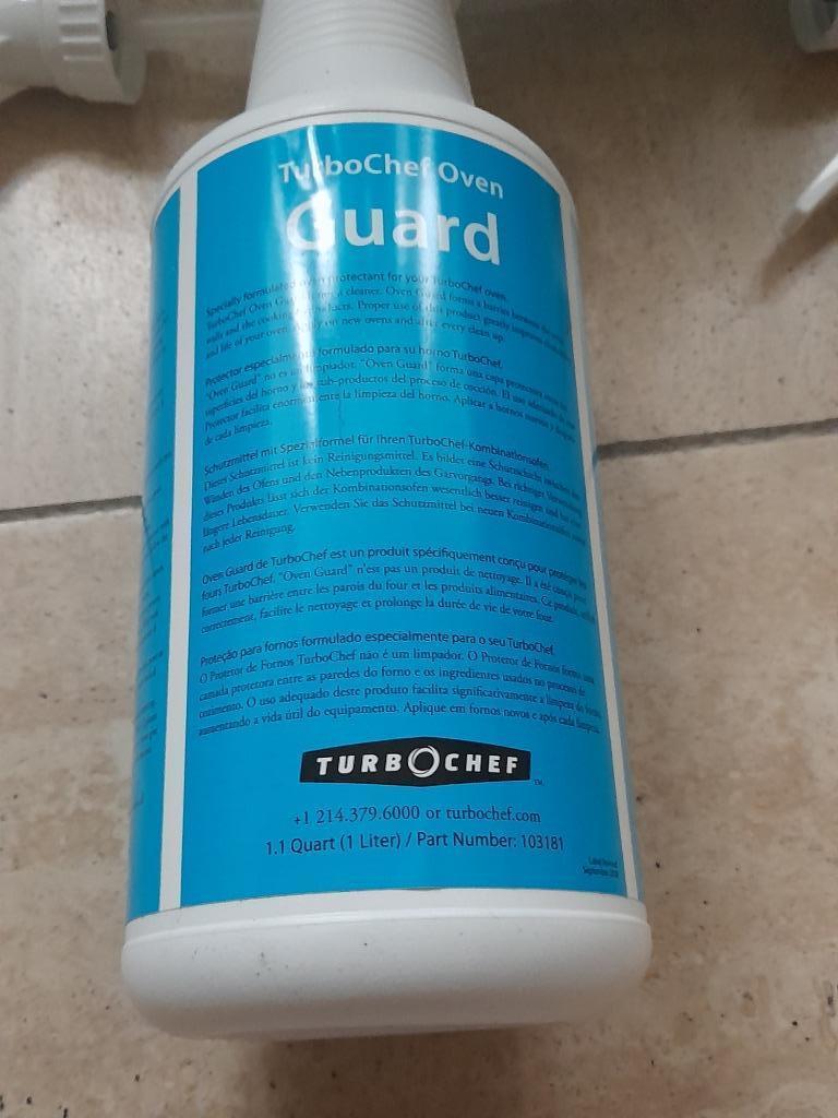 Turbochef Oven Guard 6 flessen en Cleaner ook 6 flessen, Ophalen, Nieuw