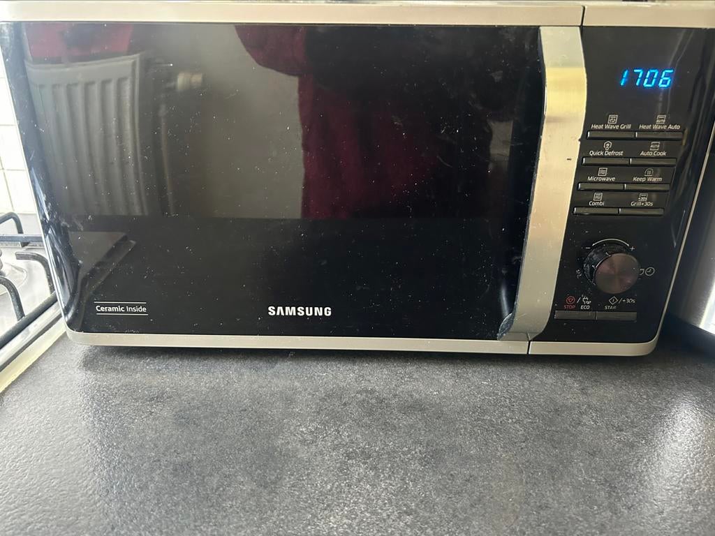 Samsung magnetron, Ophalen, Tussenbouw, Zo goed als nieuw, Draaiplateau