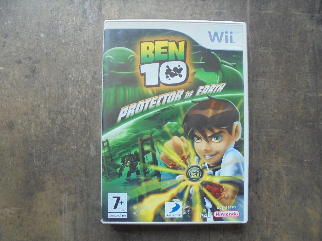 Ben 10 Protector Of Earth voor Wii (zie foto's), Games en Spelcomputers, Games | Nintendo Wii, Avontuur en Actie, Gebruikt, 1 speler