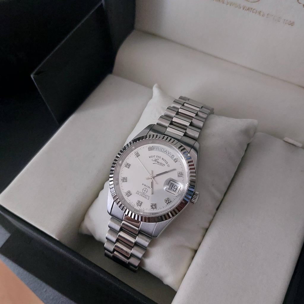 Authentic Switzerland’s West End Watch Company, Handtassen en Accessoires, Horloges | Heren, Zo goed als nieuw, Polshorloge, Overige merken