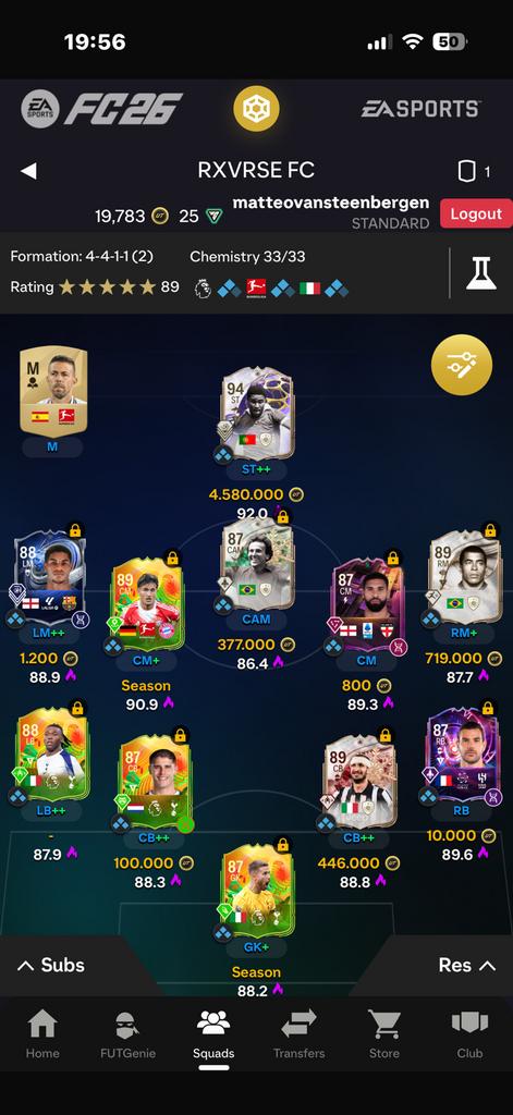 goede eafc 26 account full acces! PC, Games en Spelcomputers, 3 spelers of meer, Ophalen, Online