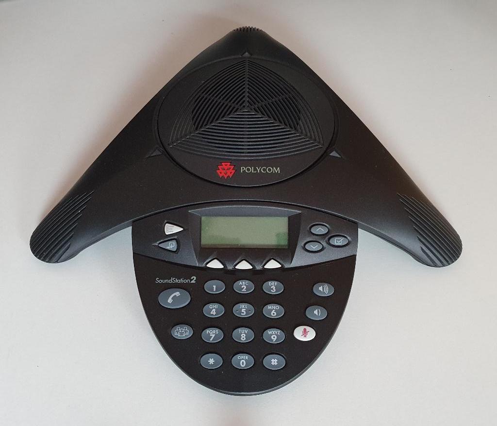 conferentietelefoon Polycom Soundstation 2, Telecommunicatie, Vaste telefoons | Niet Draadloos, Zo goed als nieuw, Ophalen