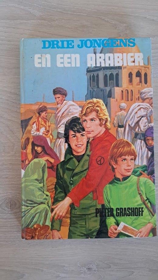 DRIE JONGENS, Enlèvement ou Envoi, Fiction, Utilisé, GRASHOFF PIETER