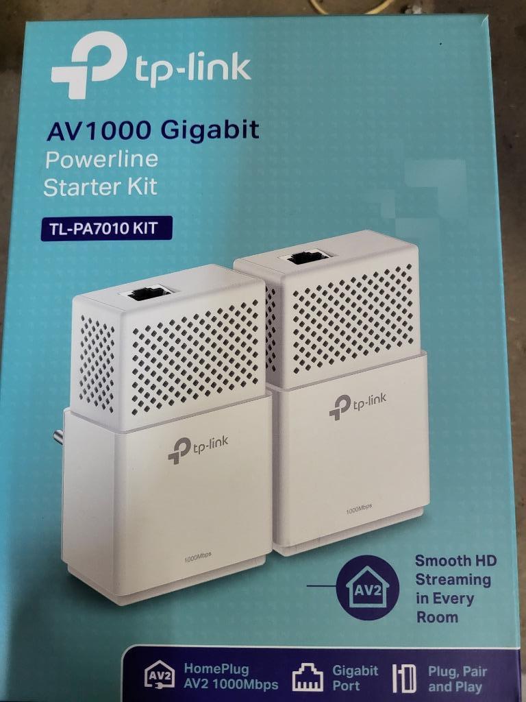 Adaptateur CPL TP-LINK AV1000, Informatique & Logiciels, Adaptateurs powerline, Enlèvement, Comme neuf, TP-LINK
