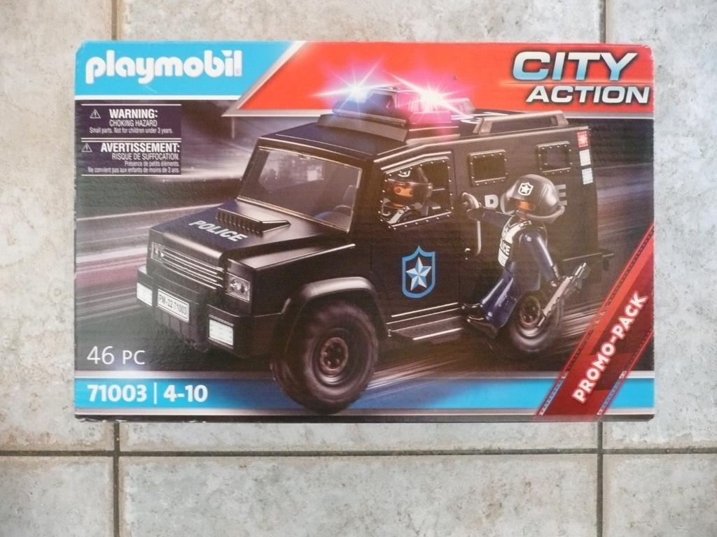 PLAYMOBIL 71003 CITY ACTION SWAT TRUCK - ONGEOPENDE DOOS, Kinderen en Baby's, Ophalen of Verzenden, Nieuw, Complete set