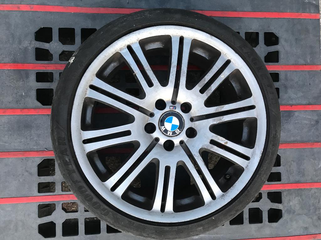Replica BMW E46 M3 19 inch breedset velg vooras 8Jx19H2 ET47, Auto-onderdelen, Ophalen of Verzenden, Gebruikt, BMW