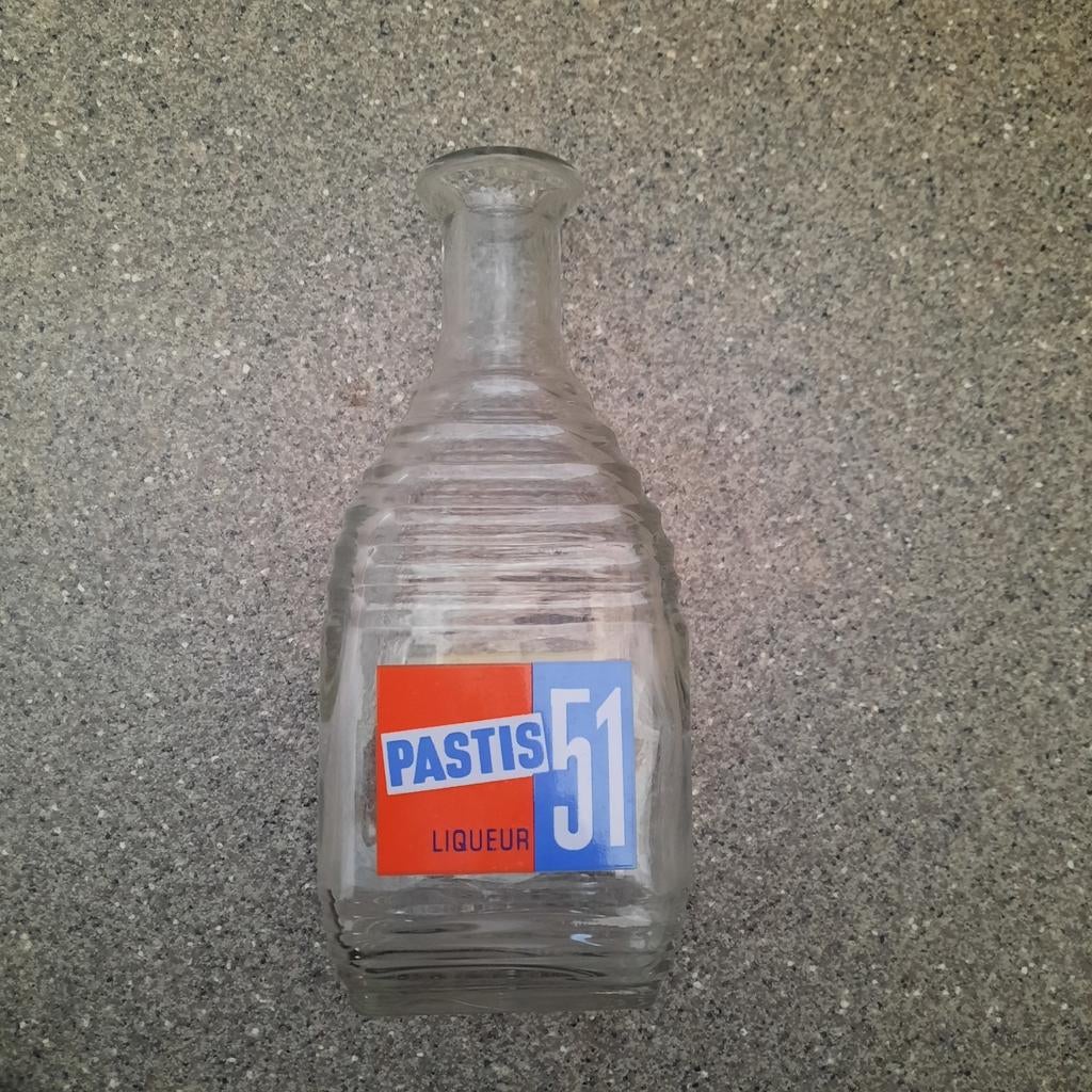 Carafe de Pastis 51, Pernod 45. Liqueur . 20 cm hauteur ., Enlèvement ou Envoi