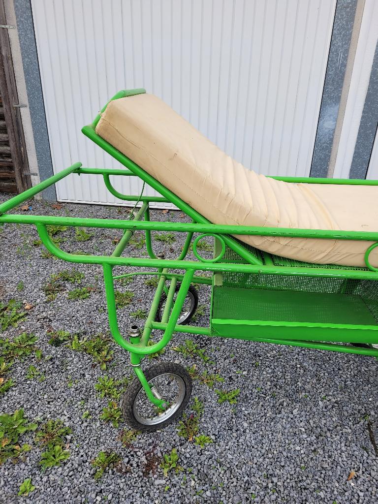 civière brancarde, Enlèvement, Utilisé